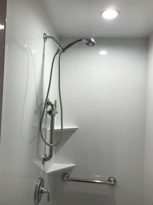 First Floor Walk-In Shower Addition