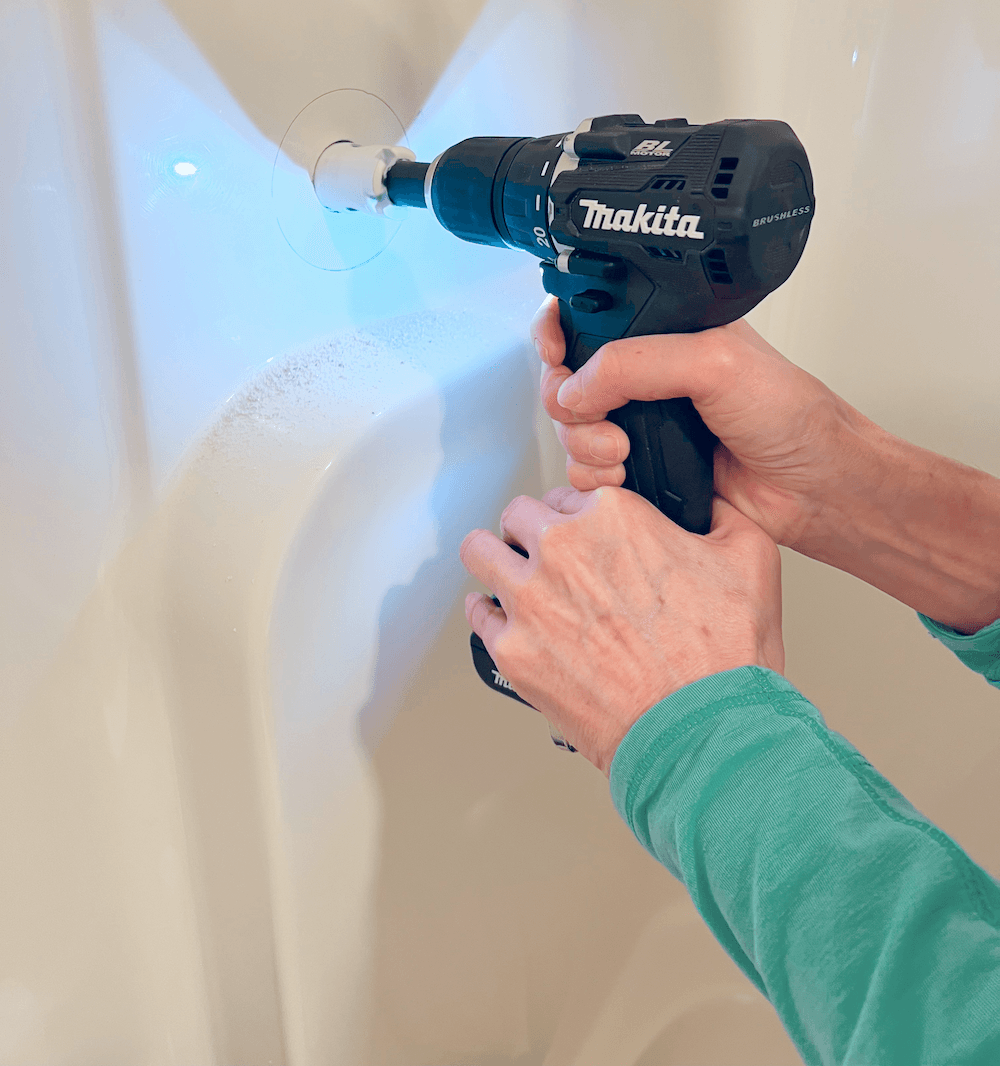 Professional grab bar installation